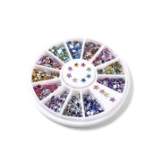 Star Shape Rhinestones diamante for Nail Decoration 12 colours