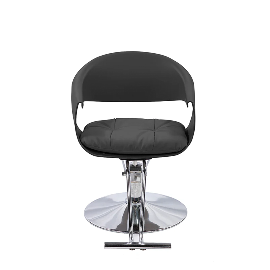 Premium Adjustable Black Cutting & Styling Chiar | Ergonomic Hydraulic Styling Salon Chair