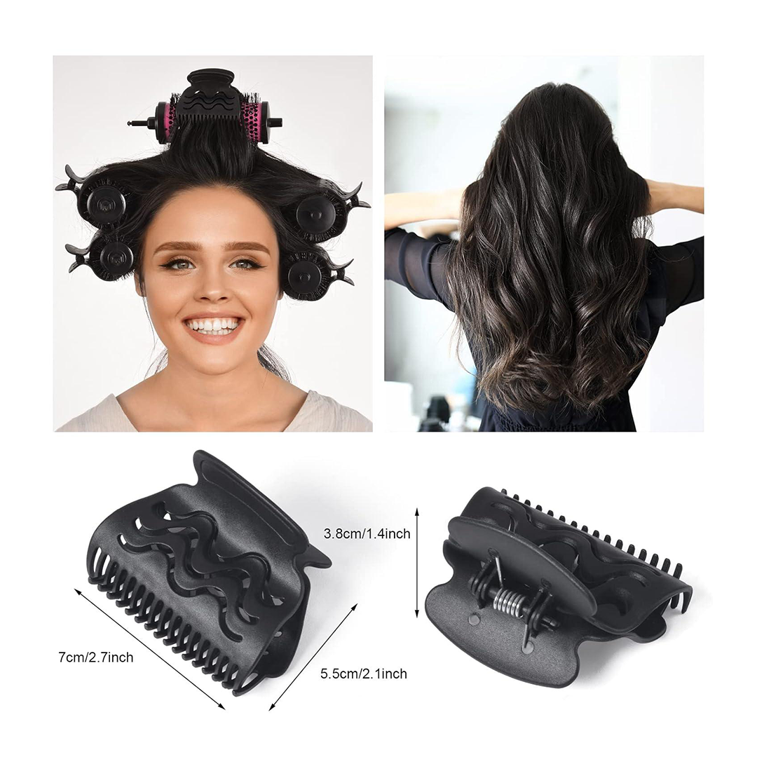 Professional Hair Roller Jaw Clips – Butterfly Sectioning Claws - 15 PCS