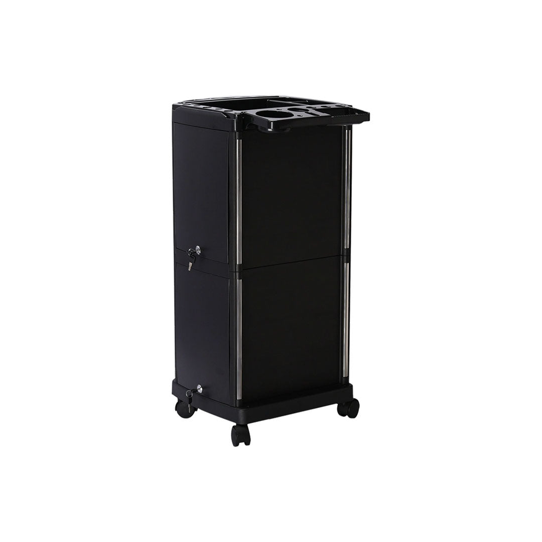 Hair Trolley With Lockable Cabinets