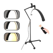 Half Moon 36W LED Floor Lamp | Dimmable Lash & Nail Light