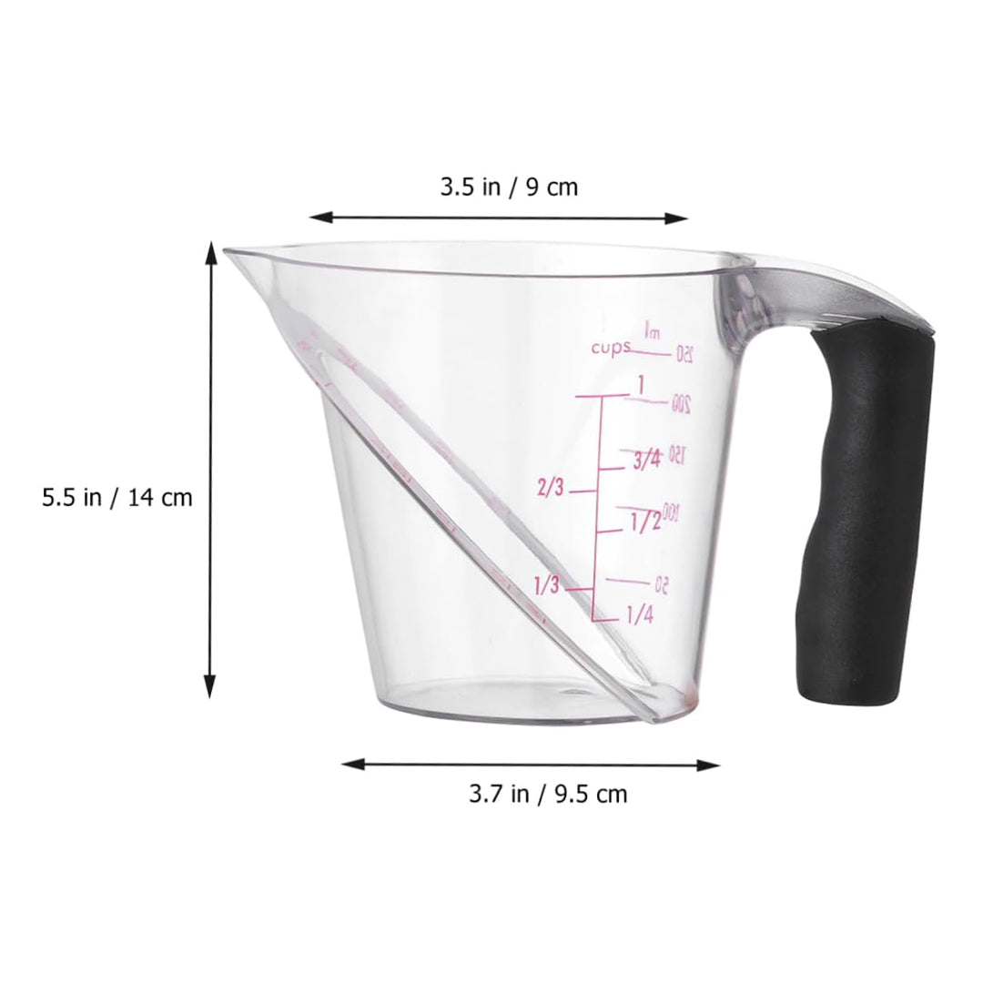 Measuring Cup With Rubber Handle 200ml