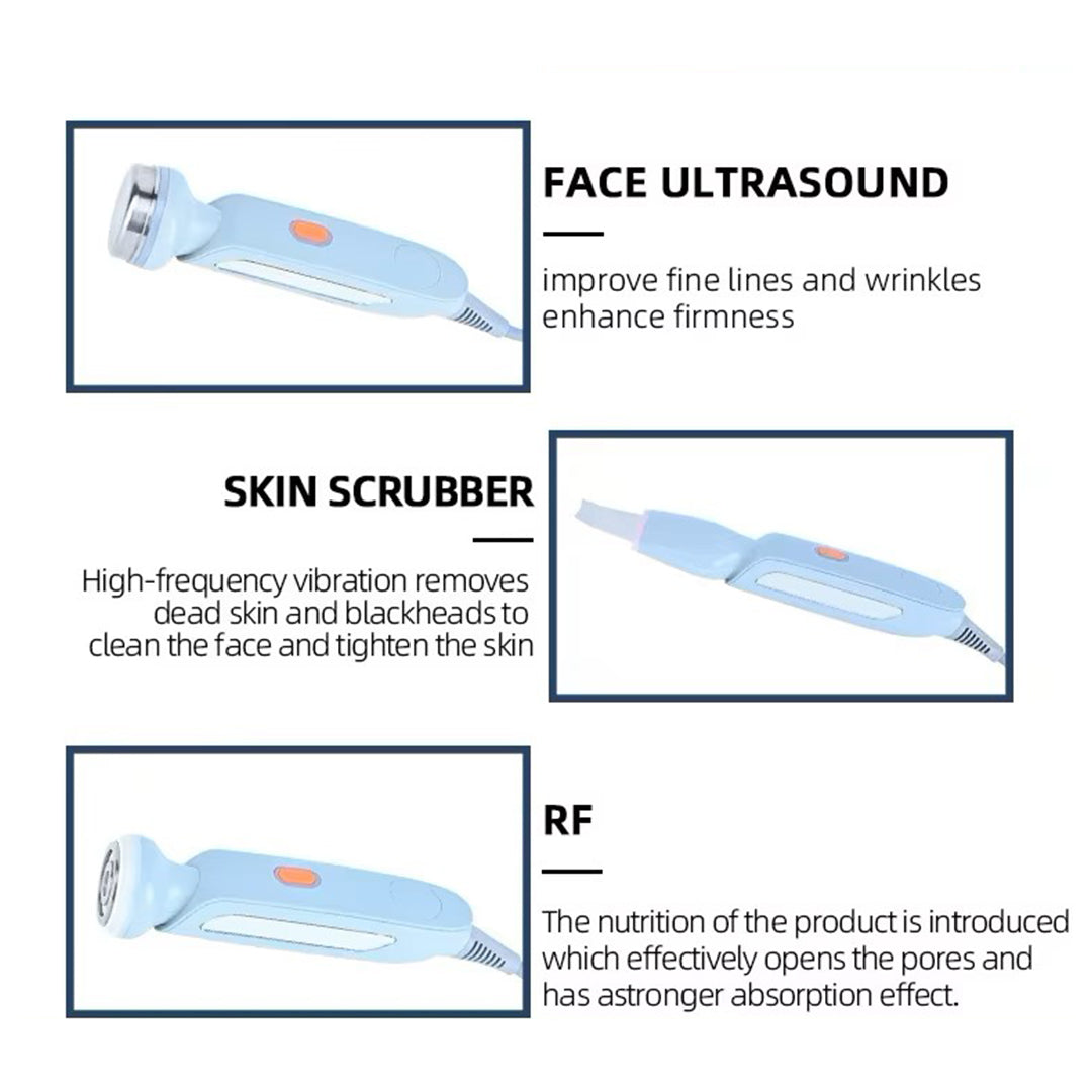Ultra sleek Hydro Oxygen Facial Machine 6 in 1