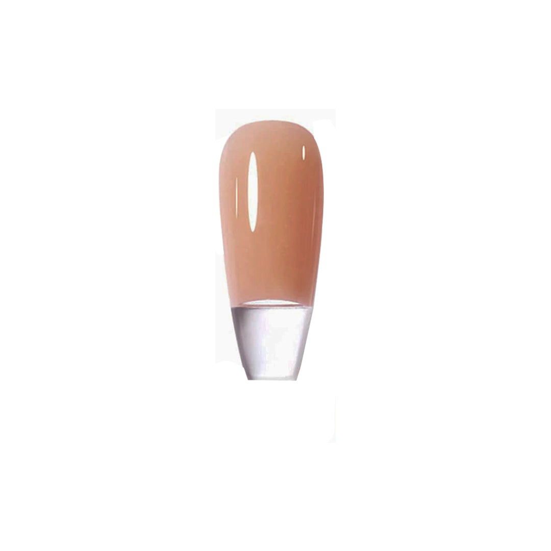 Skywei 0°C Not Burn Builder Nail Gel – Nude LED/UV Hard Gel for Nail Extensions, Strengthening & Overlays