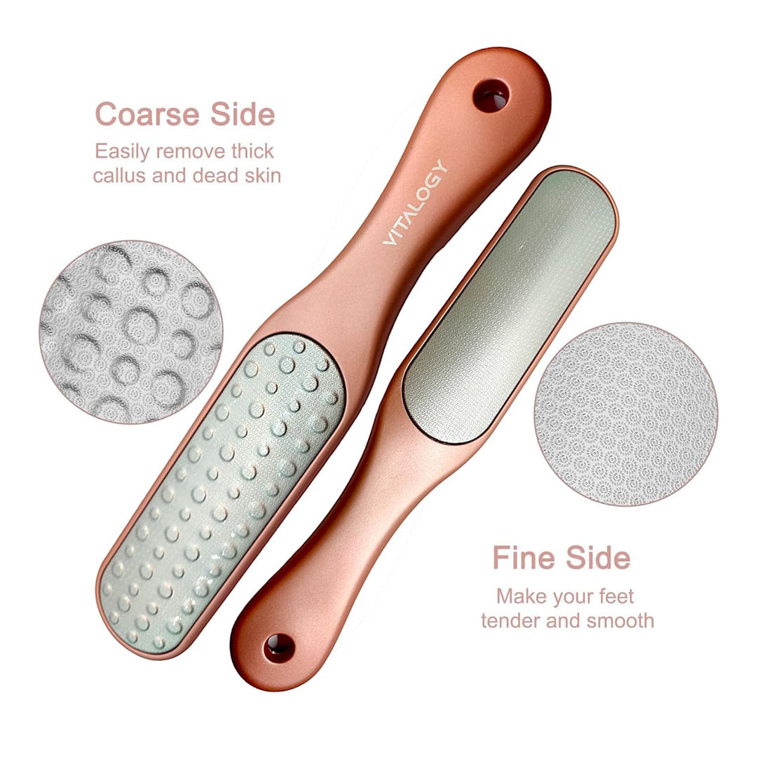 Dual Sided Stainless Steel Foot Filer | Wet & Dry Callus