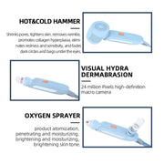 Ultra Sleek Hydro Oxygen Facial Machine with Skin Scanner 8 In 1