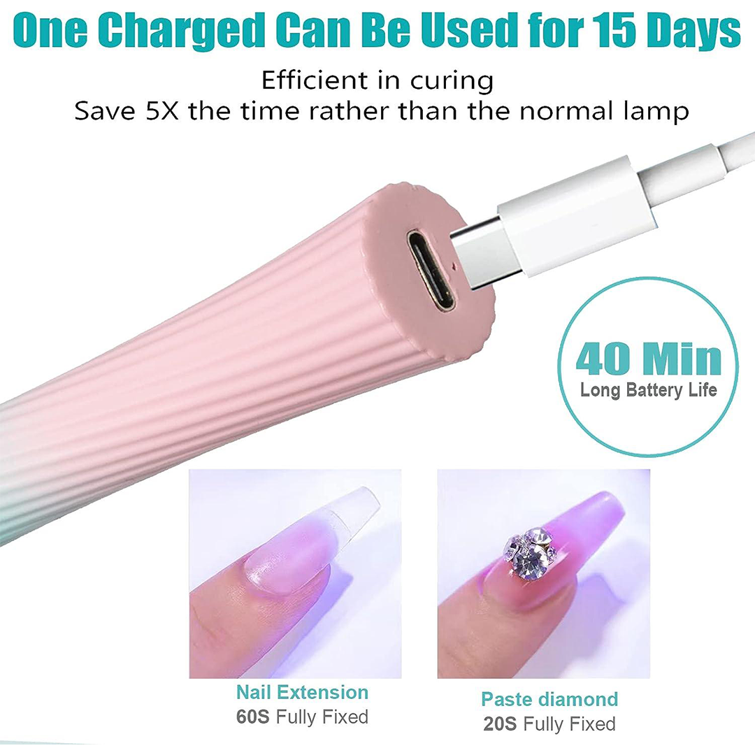 Handheld UV Nail Light Gel Curing Pen