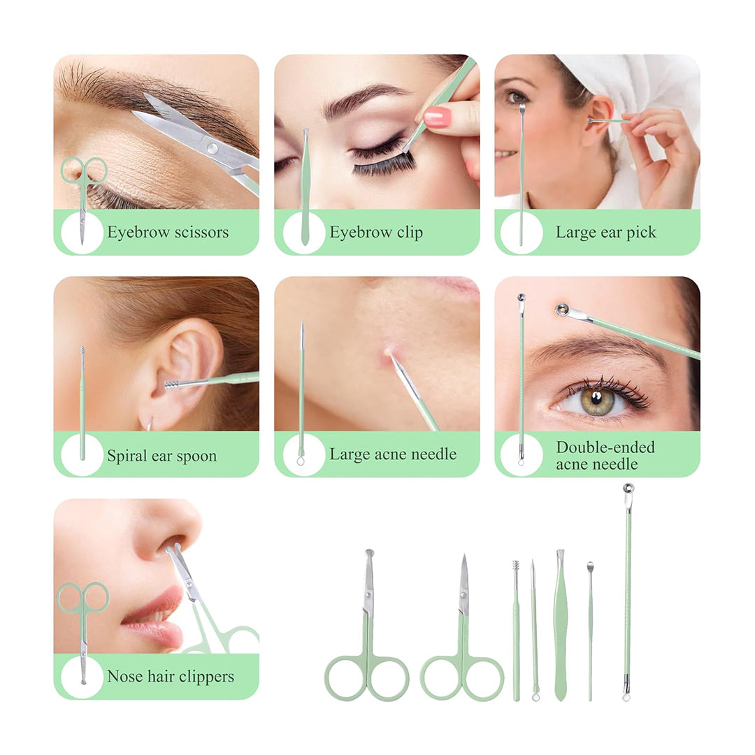 Professional Grooming & Manicure/Pedicure Kit 18pcs