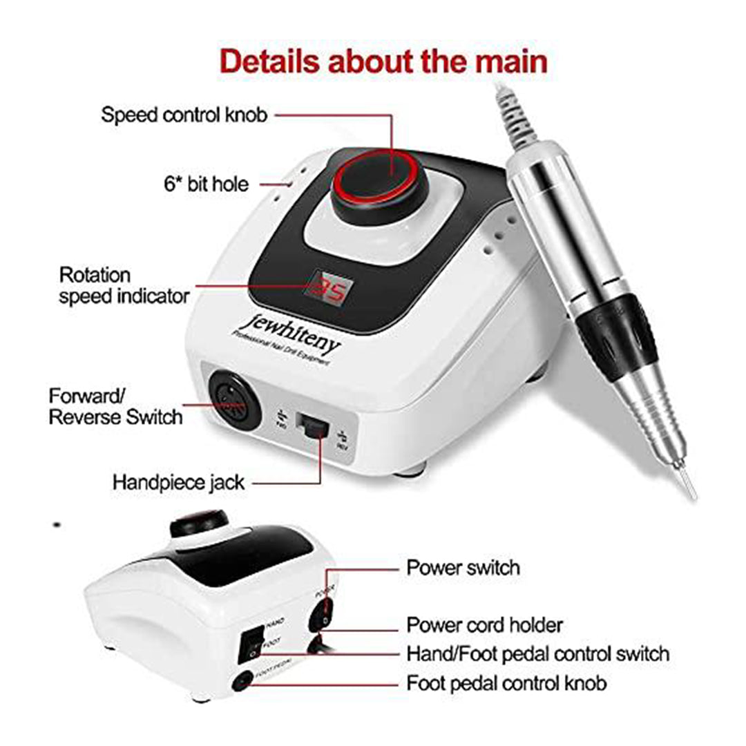 Electric Nail Drill Machine