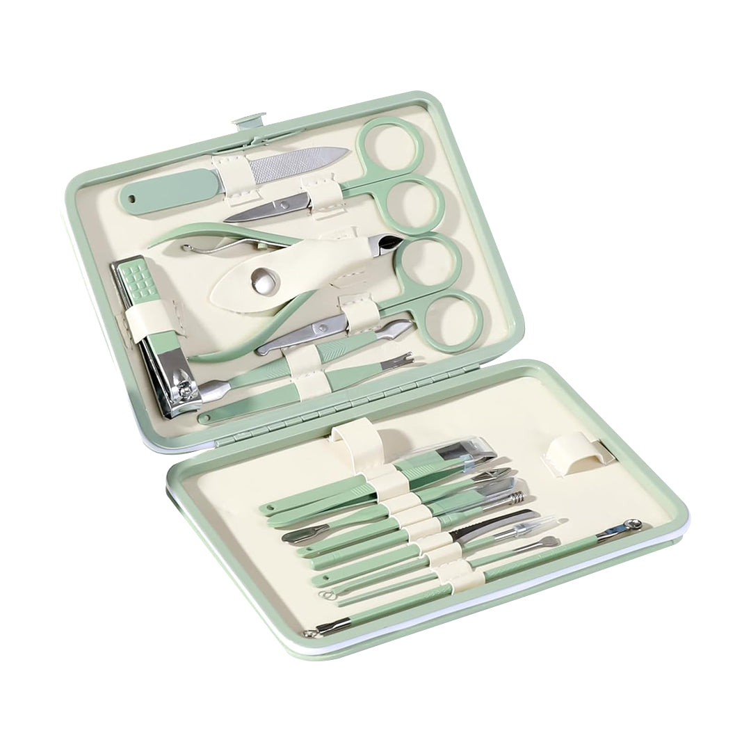 Professional Grooming & Manicure/Pedicure Kit 18pcs