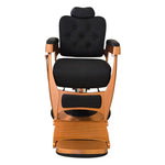 Load image into Gallery viewer, Styling Chair – Black &amp; Gold Finish