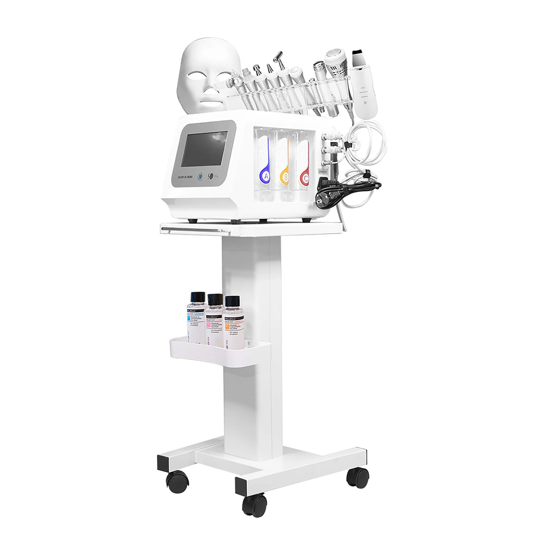 12 D Hydra Facial Machine with Serums & Trolley