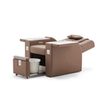 Load image into Gallery viewer, Modern Luxury Electric Pedicure Spa Chair with Foot Basin &amp; Massage System