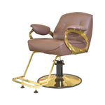 Load image into Gallery viewer, Gold series Makeup and Styling Chair
