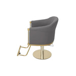 Load image into Gallery viewer, Luxury Line Styling Chair With Gold Accents
