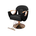 Load image into Gallery viewer, Luxury Line Hair And Makeup Chair With Rose Gold Accent
