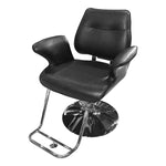 Load image into Gallery viewer, Makeup and Styling Chair with Padded Back and Armrest
