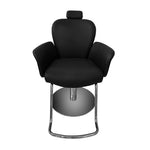 Load image into Gallery viewer, Barber Chair Antique Brown | Classic Chrome Base Salon
