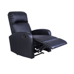 Load image into Gallery viewer, Manicure Pedicure Sofa with Reclining Back and Extended Leg Rest Foldable Side Included
