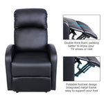 Load image into Gallery viewer, Manicure Pedicure Sofa with Reclining Back and Extended Leg Rest Foldable Side Included
