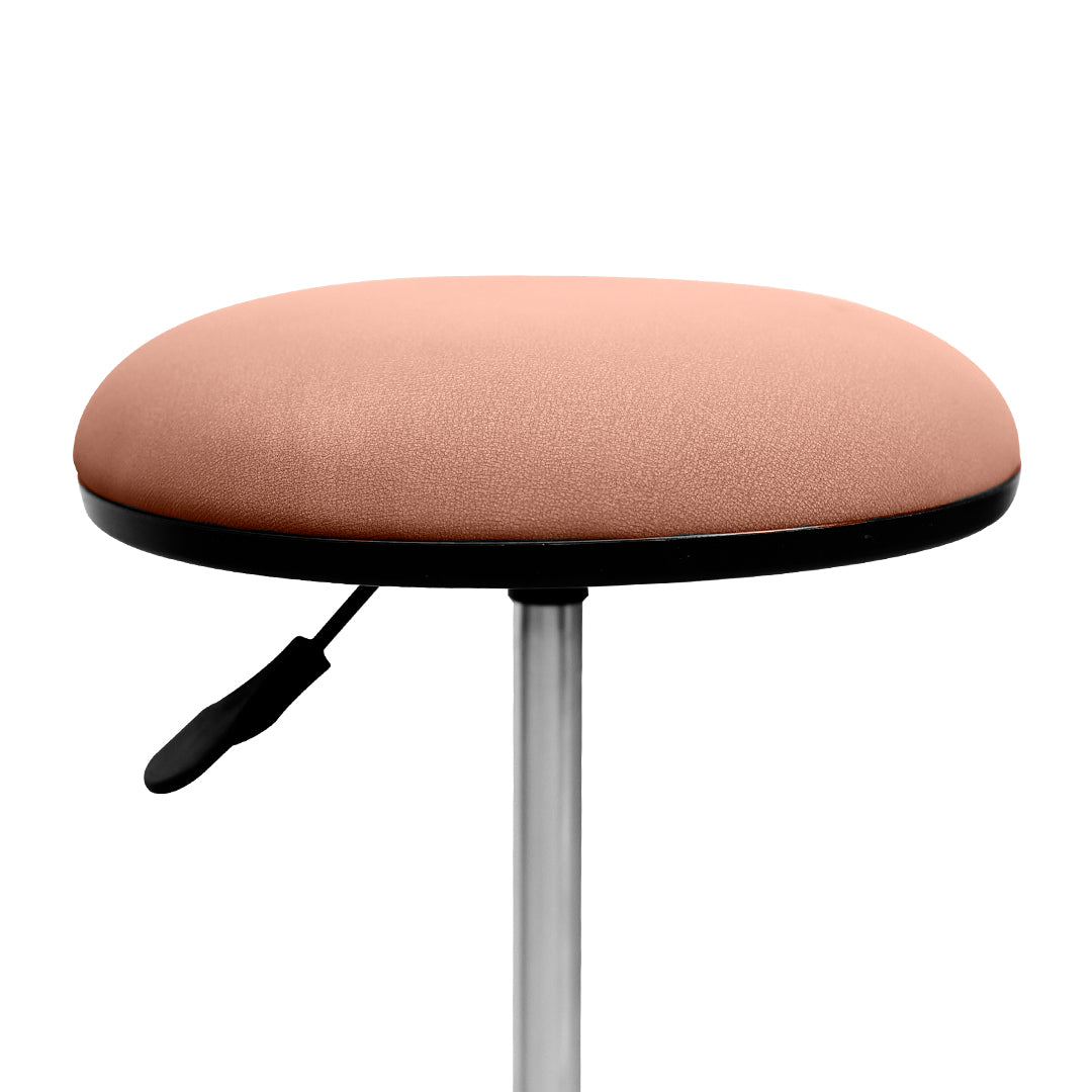 Adjustable Stool with Wheels Brown (Customised Color)