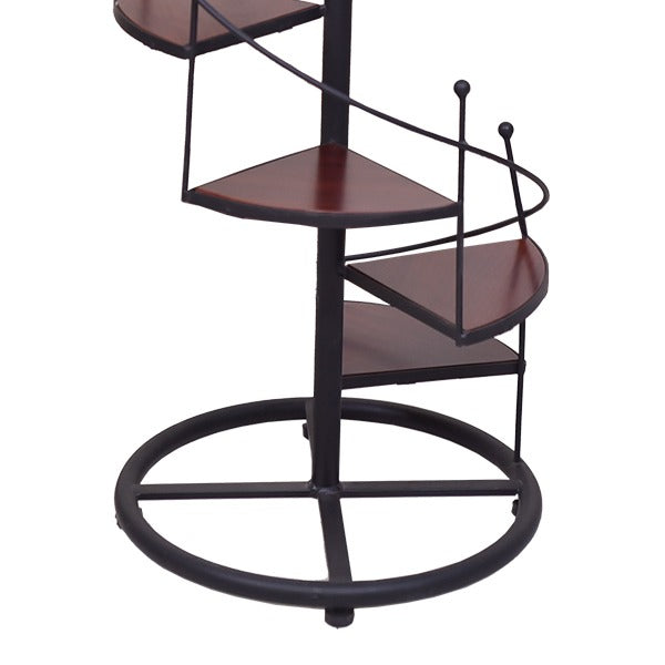 Metal Spiral Staircase style Display shelf