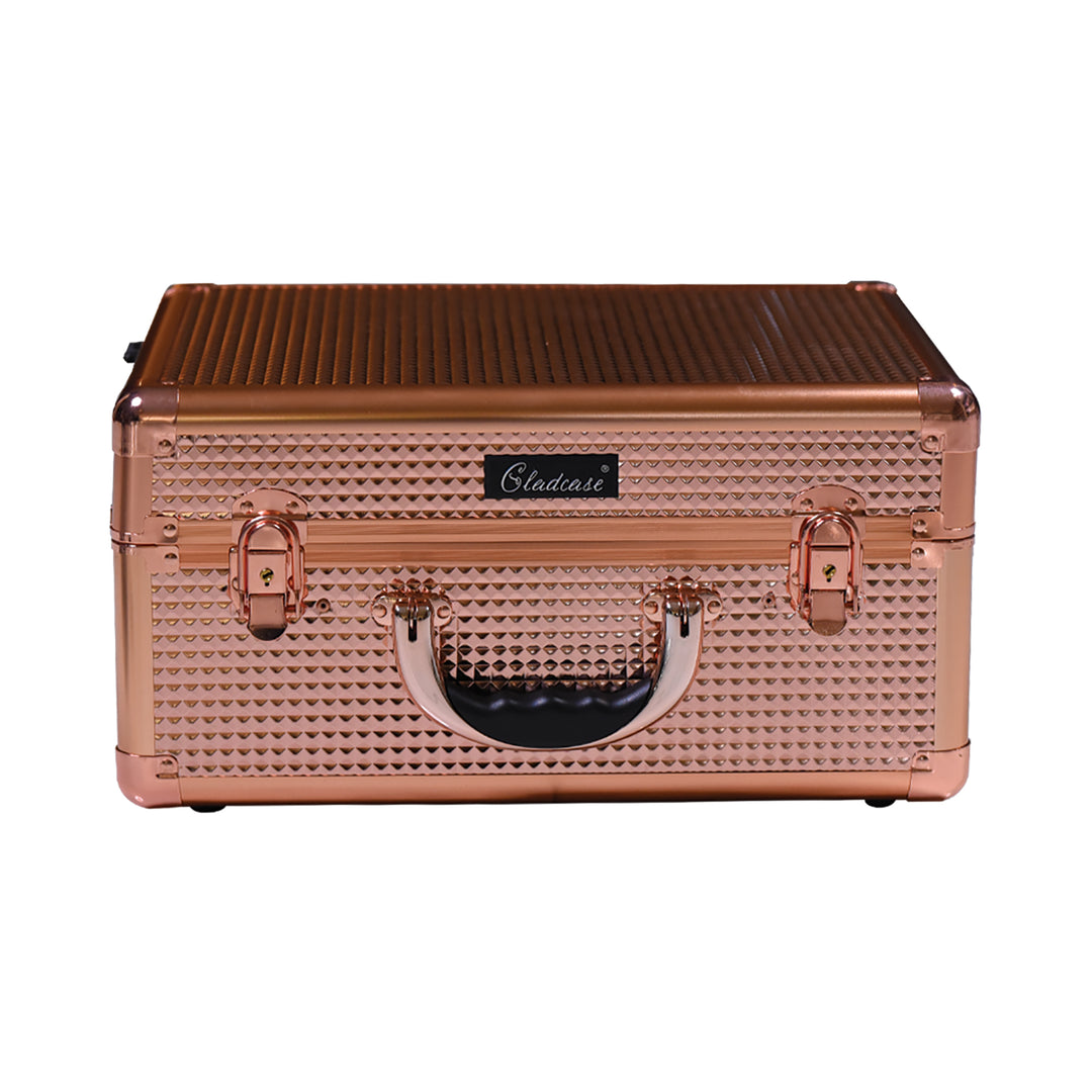 Rose Gold LED Makeup Station with Bluetooth and Speaker (3 Light Color Option)