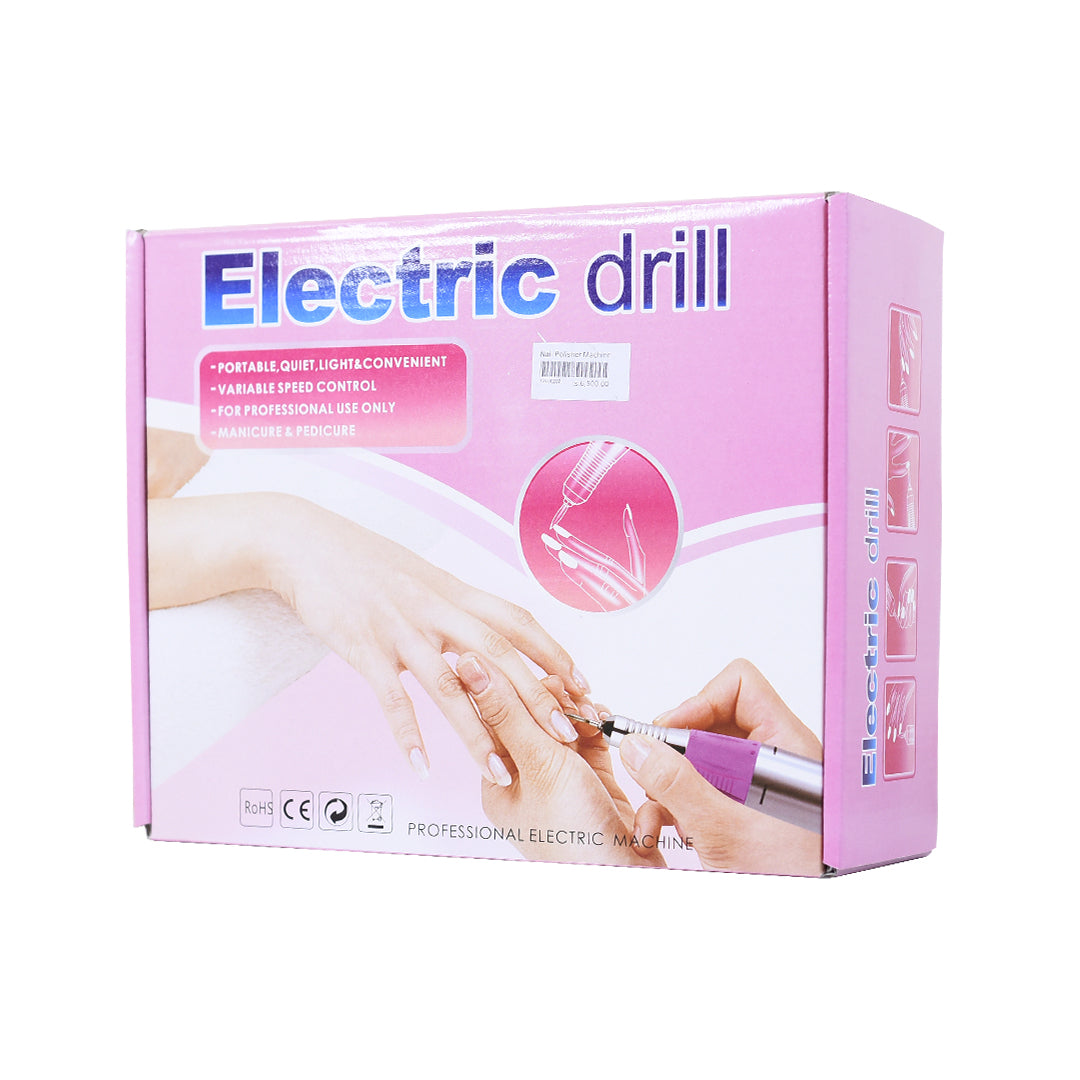 Electric Nail Drill for Acrylic Nails, Gel, Manicure/Pedicure for Salon Use with Attachments