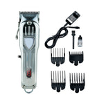 Load image into Gallery viewer, Professional Steel Hair Clipper &amp; Trimmer with Attachments
