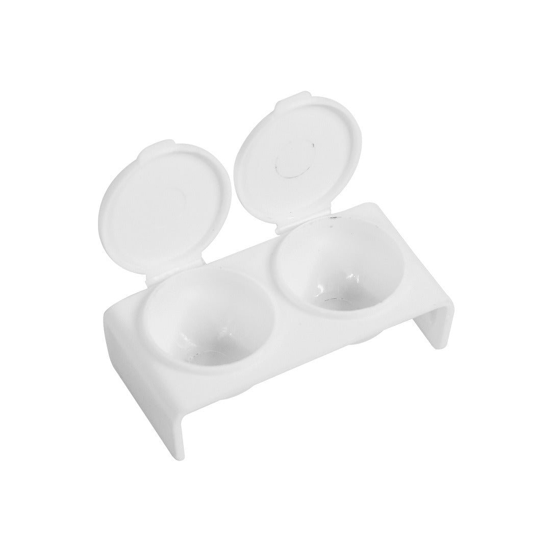 Double Plastic Dish