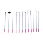 Load image into Gallery viewer, Nail Art Acrylic Brush Set 12pcs
