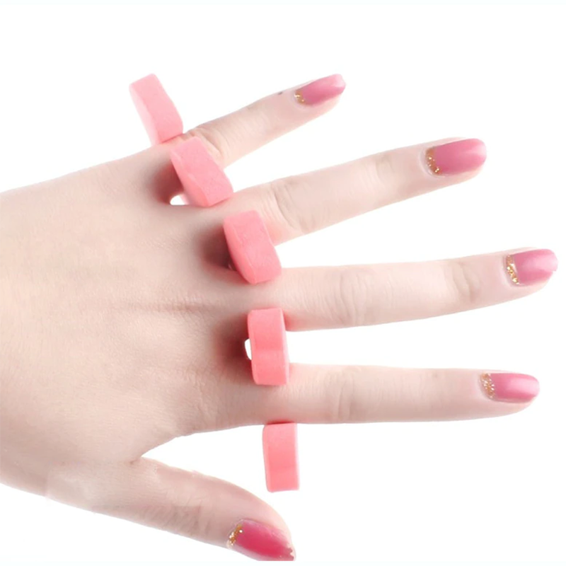 Soft Foam Toe Separator for Nail Polish