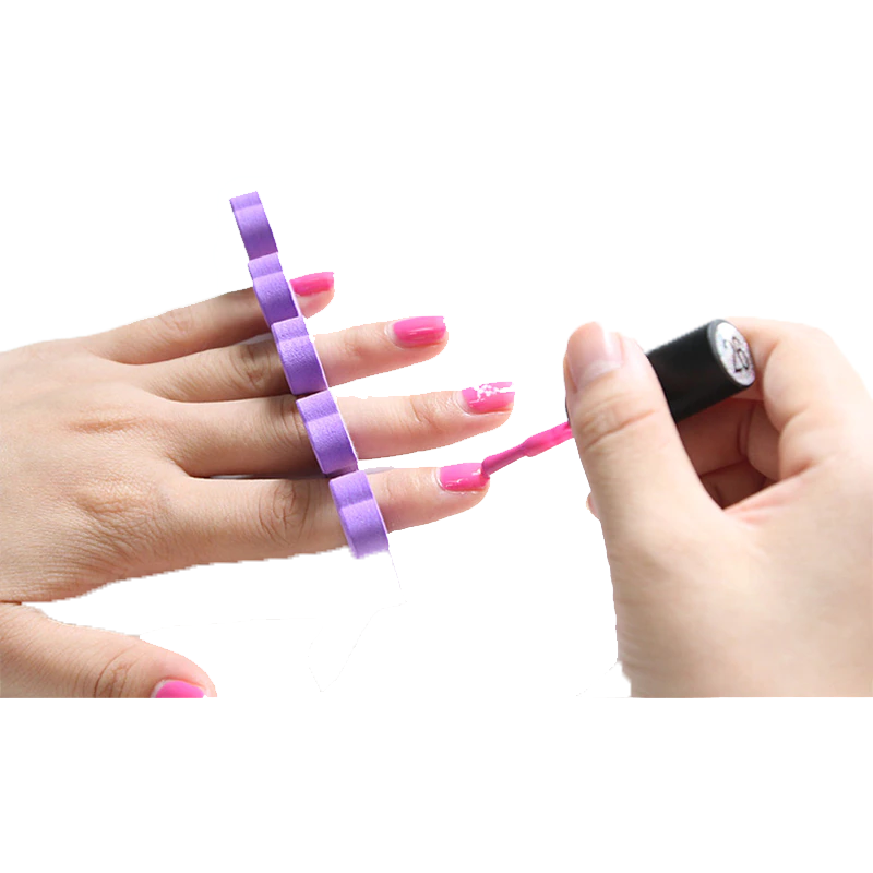 Soft Foam Toe Separator for Nail Polish