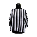 Load image into Gallery viewer, Half Body Salon Cape Waterproof PVC for Hair Color and Shampoo Black And White Stripes
