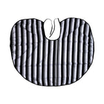 Load image into Gallery viewer, Half Body Salon Cape Waterproof PVC for Hair Color and Shampoo Black And White Stripes
