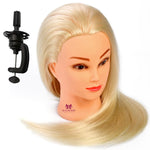 Load image into Gallery viewer, Human Hair Training Head 24inch 100% Per 55cm
