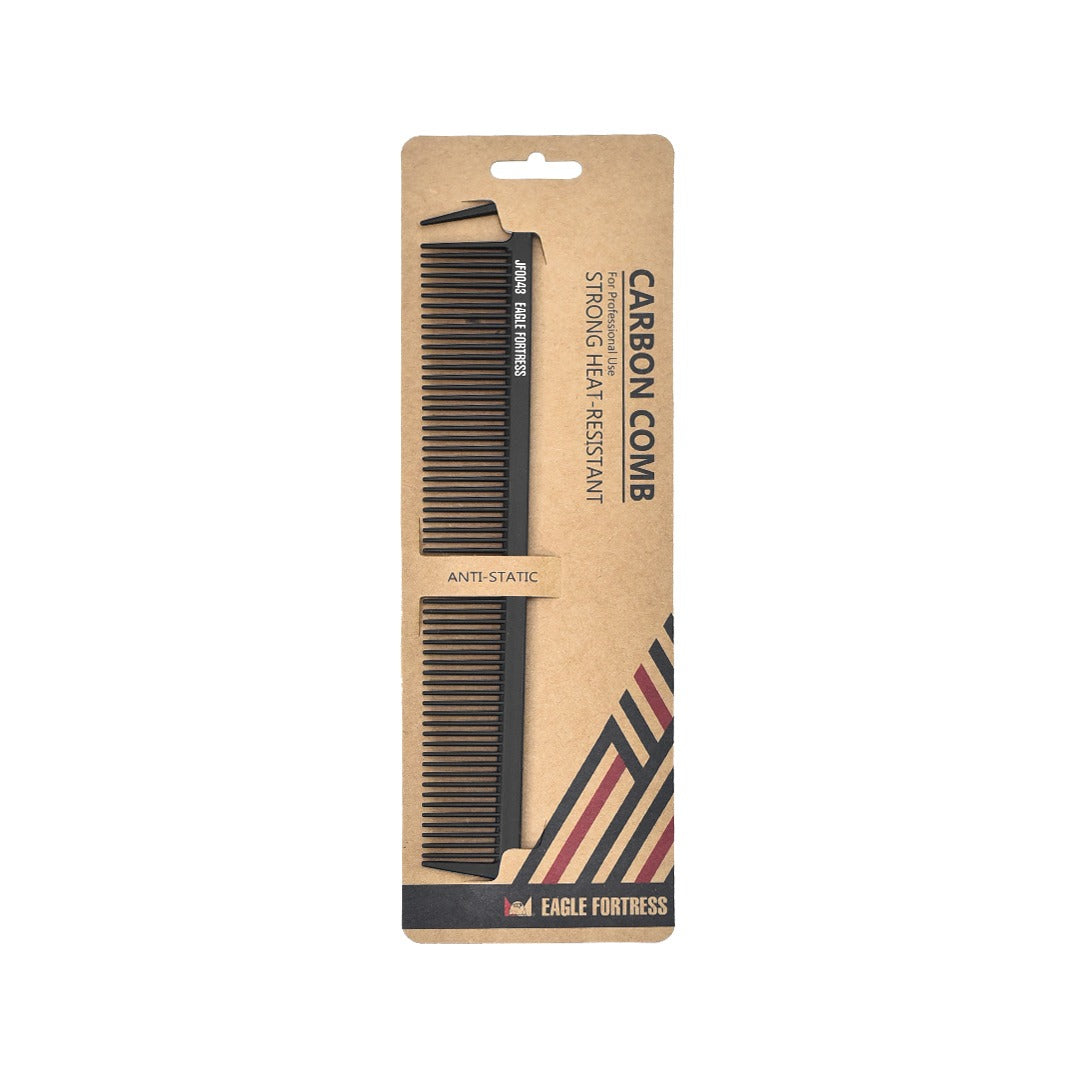 Eagle Fortress Carbon Comb Heat Resistant Grooming Comb JF0043