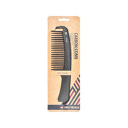 Eagle Fortress Carbon Handle Comb | Tourmaline Heat Resistant