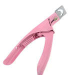 Load image into Gallery viewer, Professional Acrylic Nail Tips Cutter Pink
