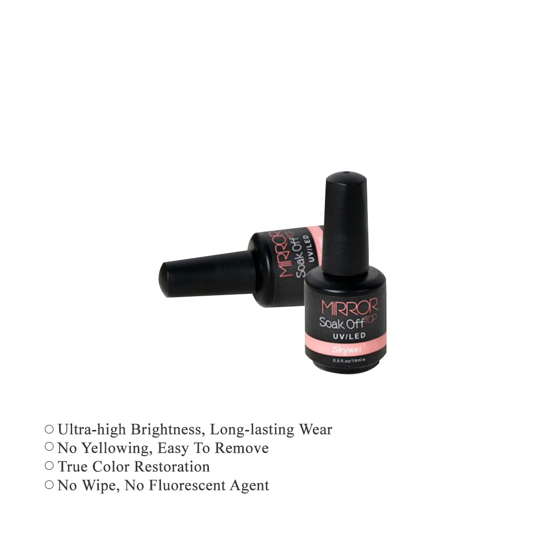 Skywei UV/Led Mirror Nail Top Coat