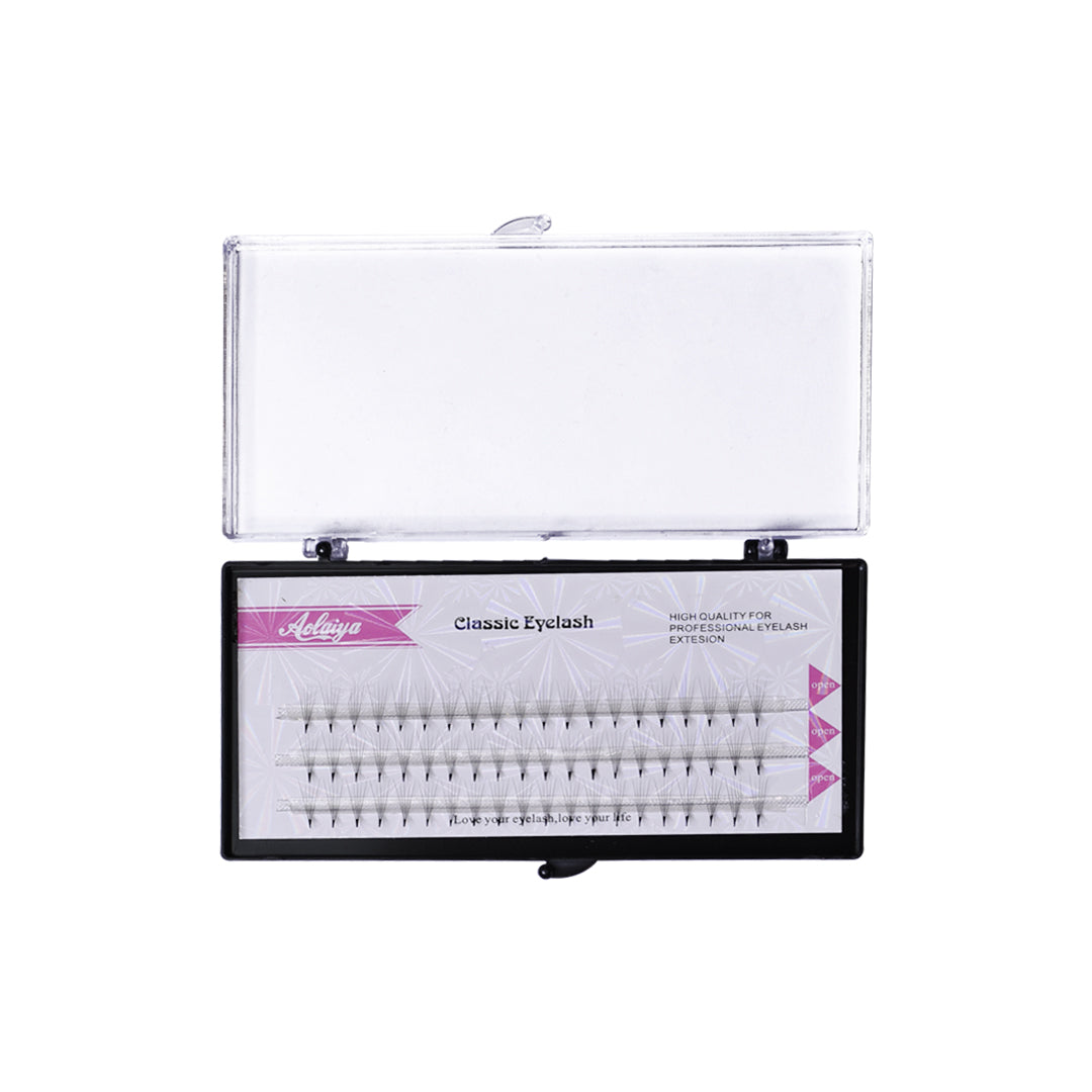 Eyelash Extensions Individual Volume Lash Premade Fans 5D 11mm (60 fans 300 individual eyelashes)