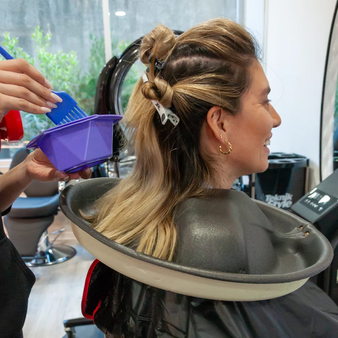 Hair Dye Foam and plastic Tray