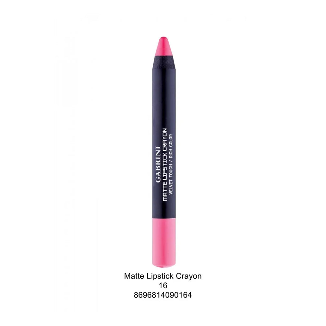 Matte Crayon Lipstick # 16