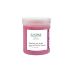 Load image into Gallery viewer, Aroma ROSE GERANIUM &amp; LAVENDER Sugar Scrub hand, feet &amp; body1000g (Calming&amp; Soothing)
