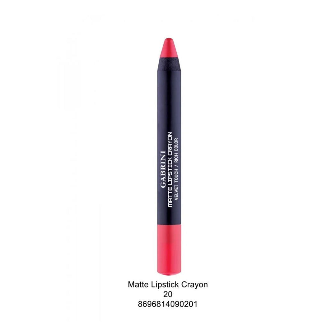 Matte Crayon Lipstick # 20