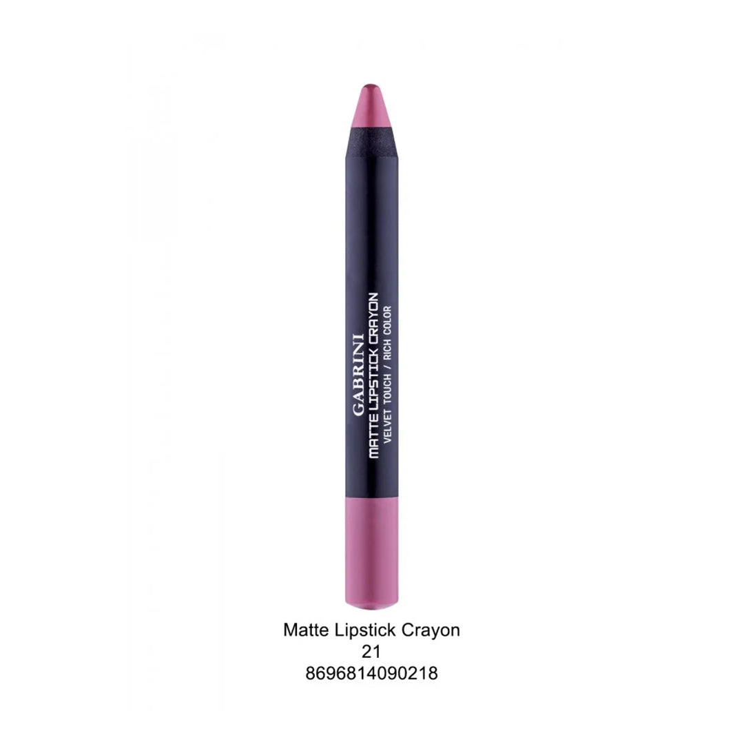 Matte Crayon Lipstick # 21