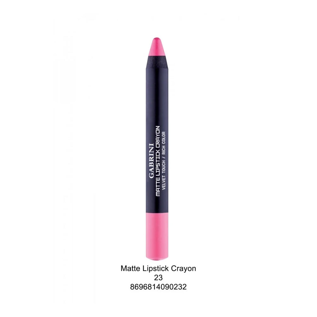 Matte Crayon Lipstick # 23