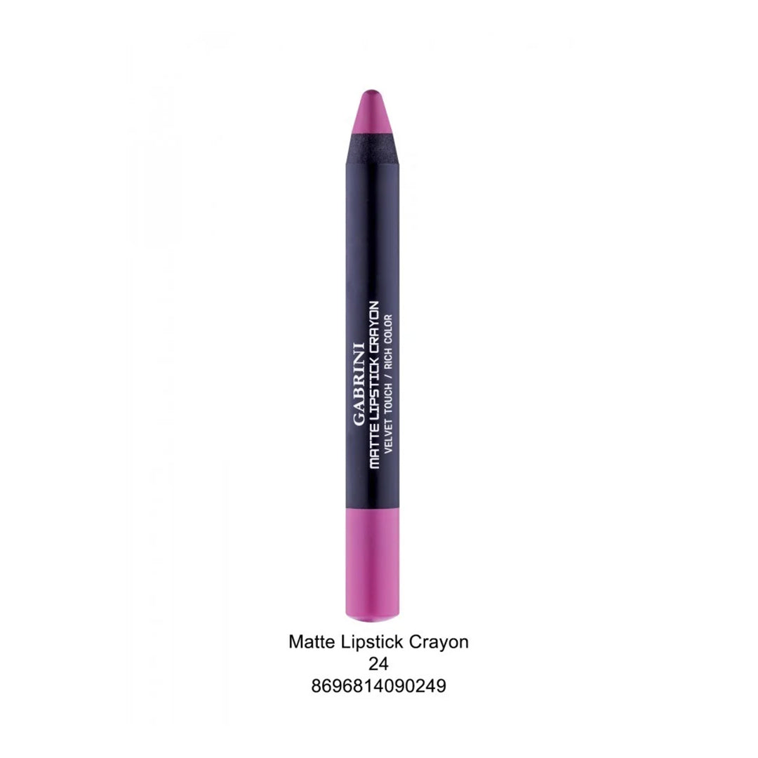 Matte Crayon Lipstick # 24