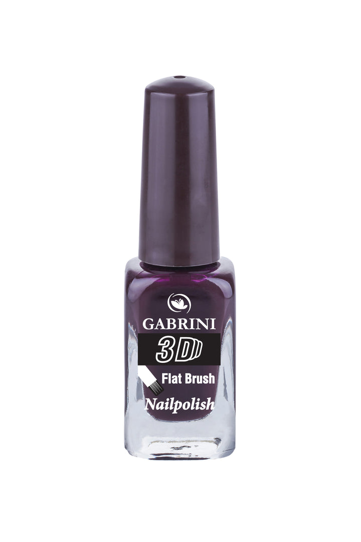 Gabrini Flat Brush 3D Nail Polish 50