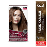 Load image into Gallery viewer, NEVATON Permanent Hair Color 6.3 Nutshell | 100% Gray Coverage